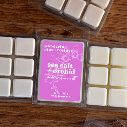 Sea Salt and Orchid Wax Melt