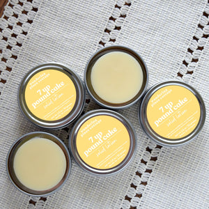 lemon lime cake solid lotion - wandering pines cottage