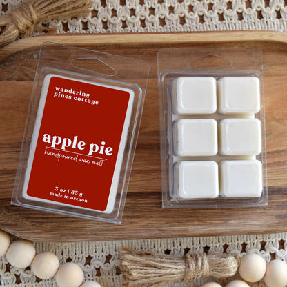 apple pie wax melt - wandering pines cottage