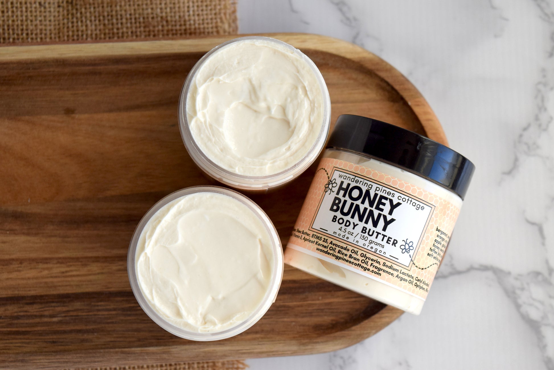 Honey Bunny Body Butter - wandering pines cottage