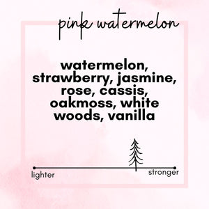 Pink Watermelon Candle