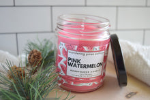 Load image into Gallery viewer, Pink watermelon candle - wandering pines cottage
