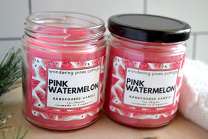 Pink Watermelon Candle