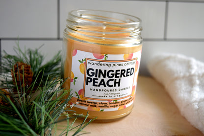 Gingered Peach Candle