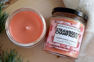 Strawberry Champagne Candle