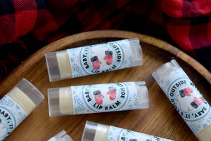 baby it's cold outside christmas lip balm - wandering pines cottage