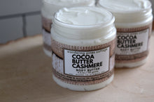Load image into Gallery viewer, Real body butter cocoa butter cashmere - wandering pines cottage