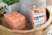 Load image into Gallery viewer, star fruit and lily wax melts - wandering pines cottage