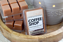 Load image into Gallery viewer, espresso coffee shop wax melt - wandering pines cottage