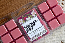 Load image into Gallery viewer, raspberry jasmine spice wax melt - wandering pines cottage