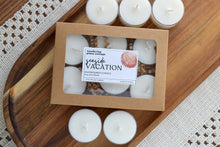 Load image into Gallery viewer, tealights seaside vacation - wandering pines cottage