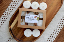 Load image into Gallery viewer, tealights cocoa butter cashmere - wandering pines cottage