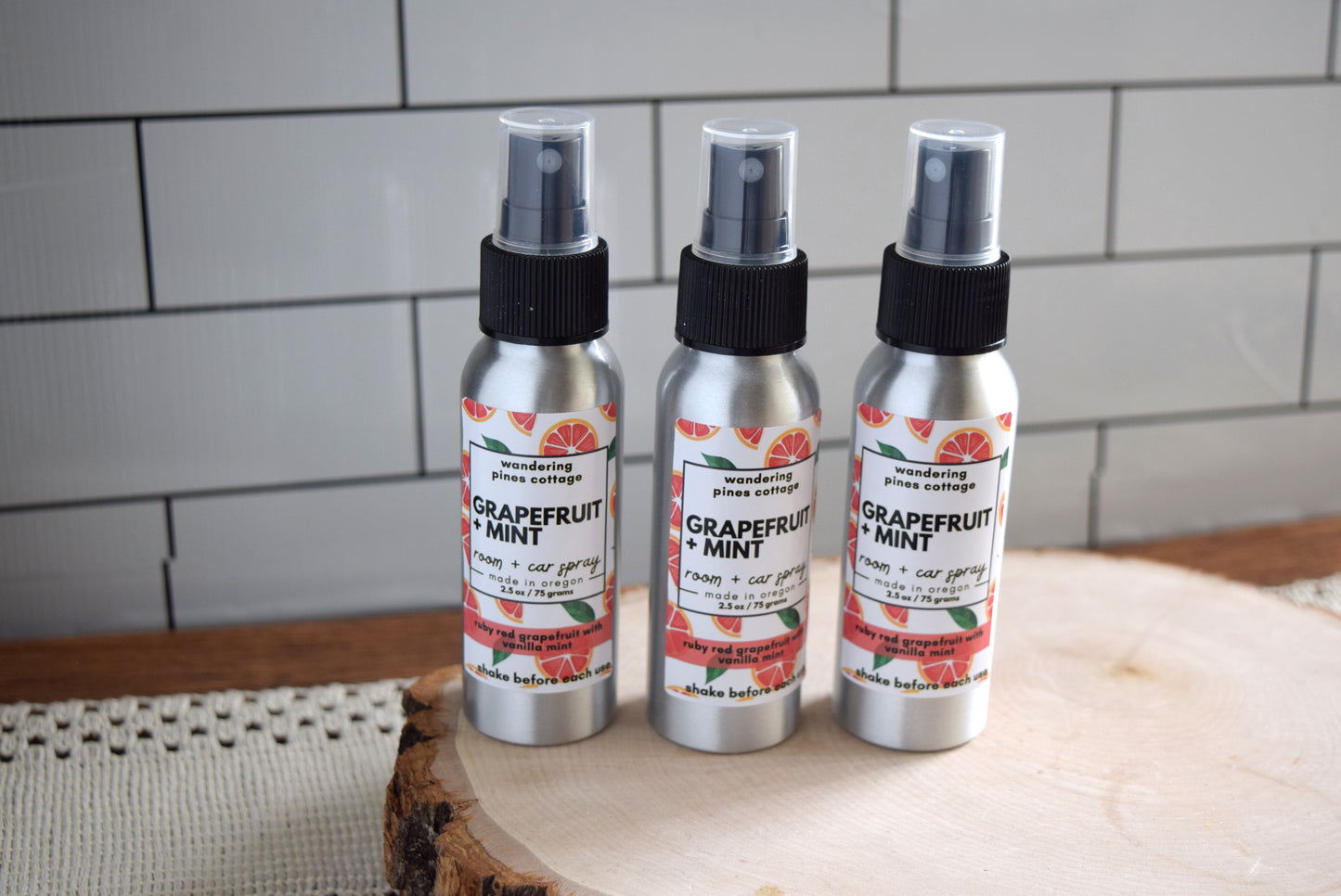 Grapefruit and Mint Room Spray