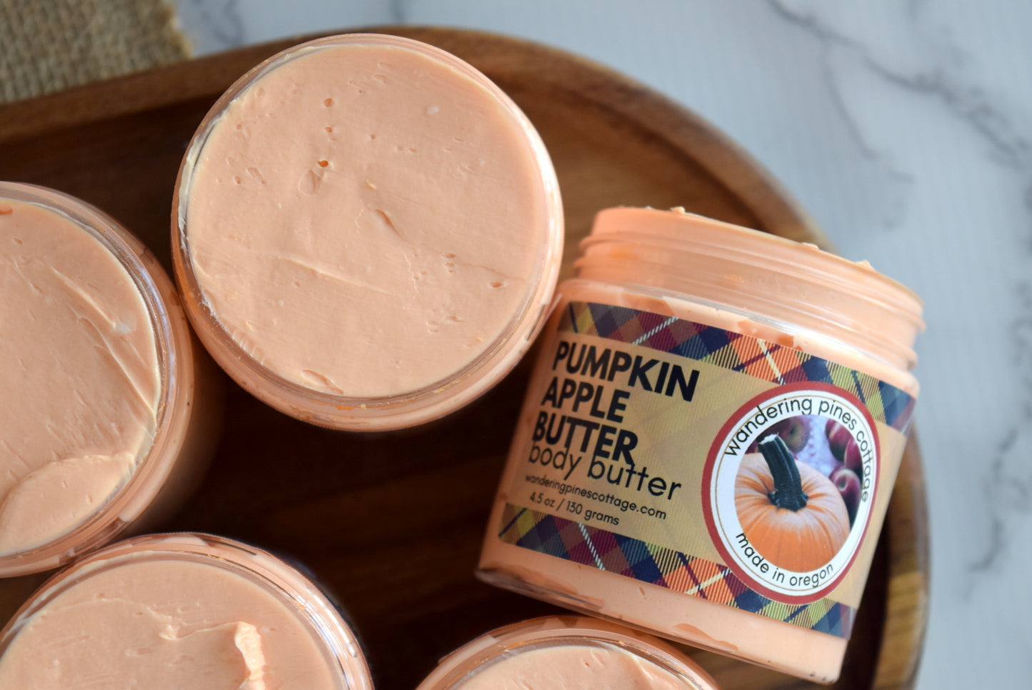 Pumpkin apple butter body butter - wandering pines cottage