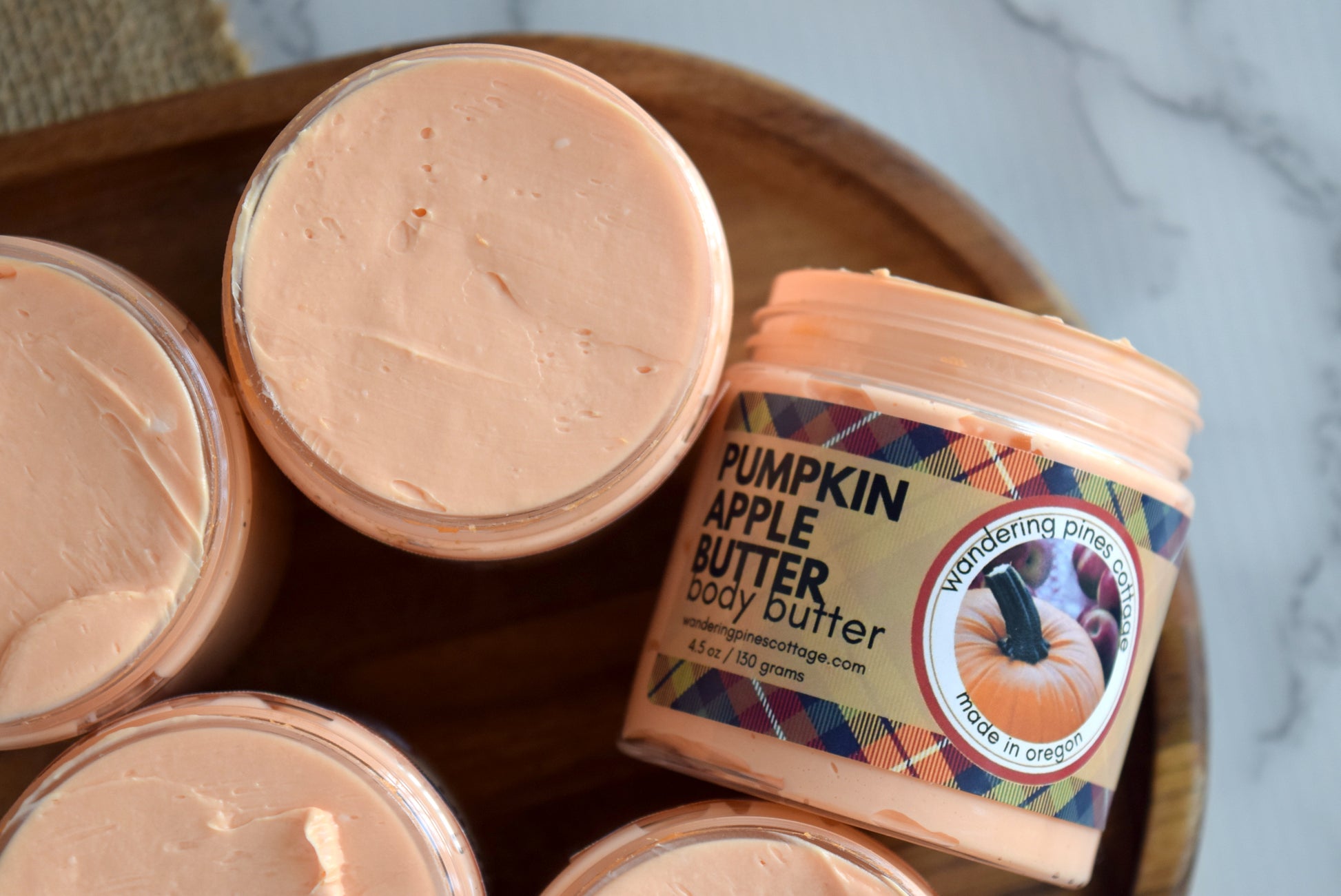 Pumpkin apple butter body butter - wandering pines cottage