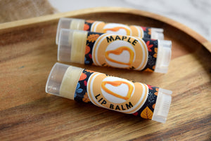 maple flavored lip balm - wandering pines cottage