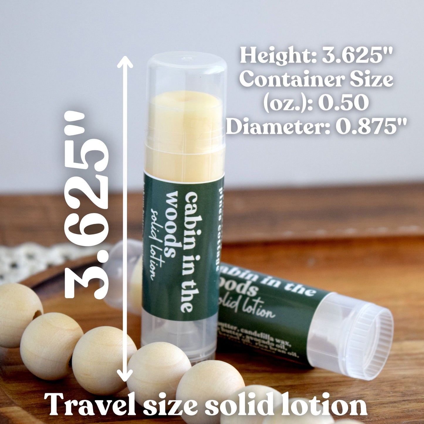 Cabin in the Woods Travel Solid Body Butter