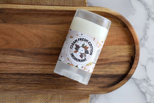 Clean cotton deodorant  - wandering pines cottage