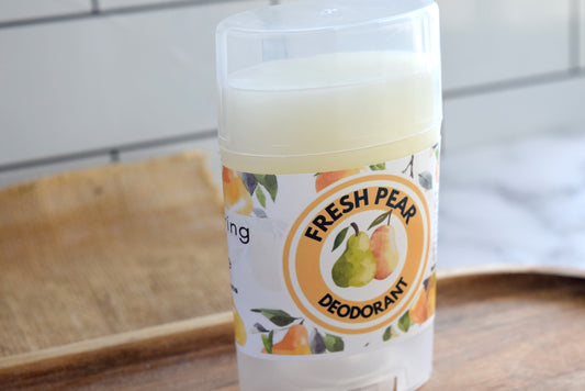 fresh pear deodorant - wandering pines cottage