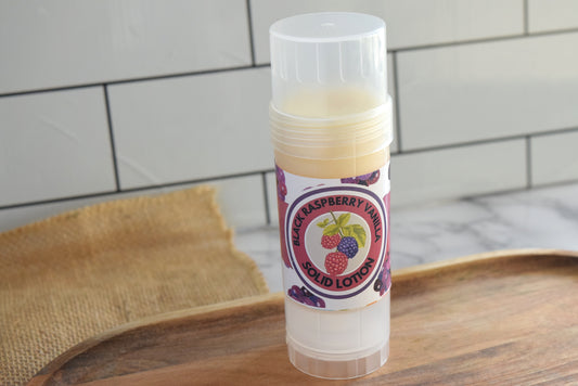 Black Raspberry Vanilla Solid Lotion Bar