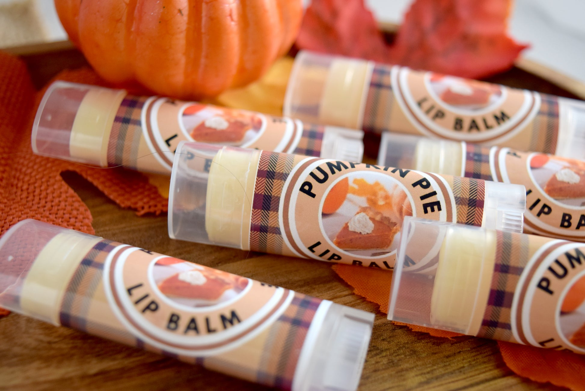 Pumpkin PIe LIp balm - wandering pines cottage