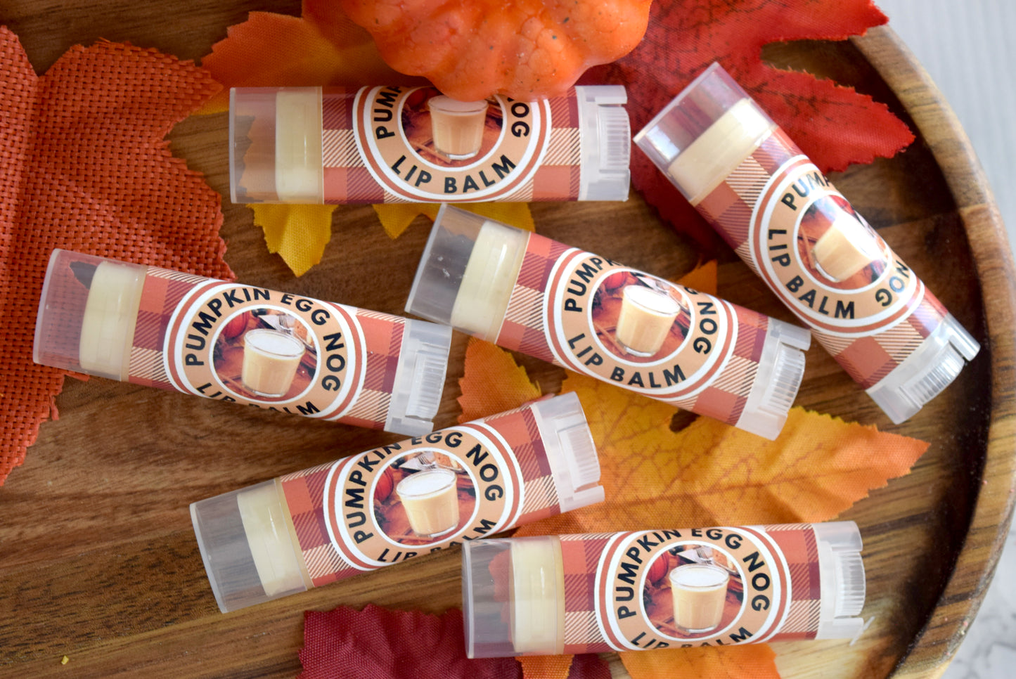 Pumpkin Eggnog Lip Balm