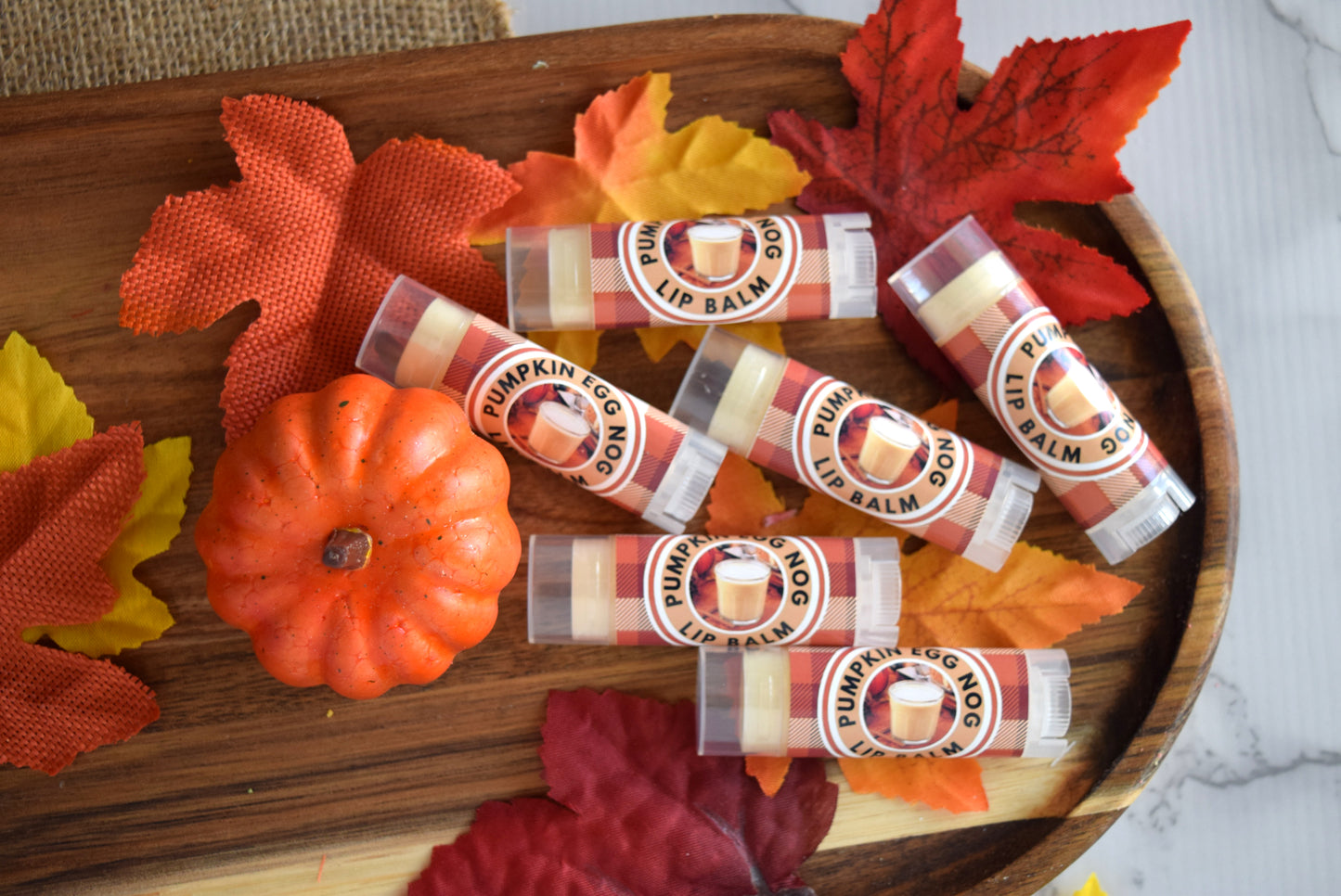 Pumpkin Eggnog Lip Balm