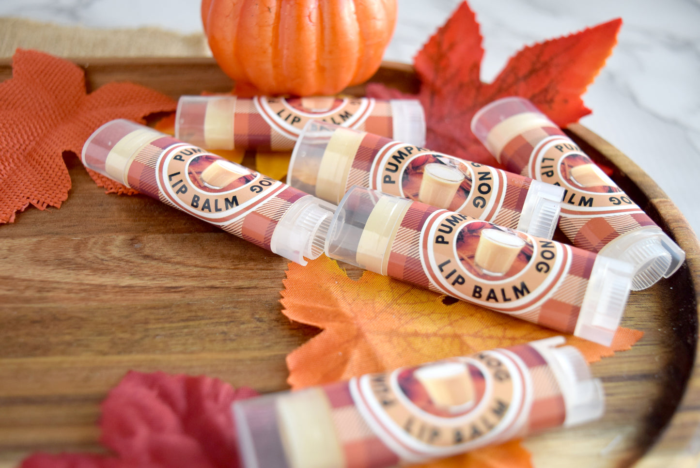Pumpkin Eggnog Lip Balm