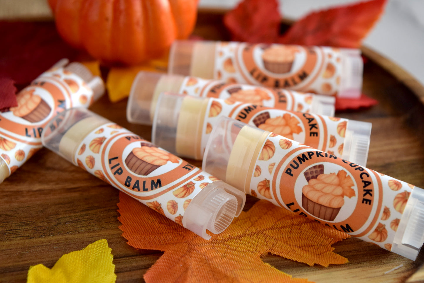 Pumpkin Cupcake Lip Balm