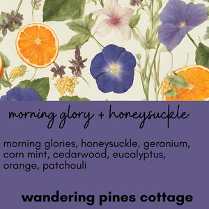Morning Glory Honeysuckle Wax Melt
