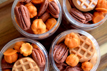 Load image into Gallery viewer, pumpkin pecan waffles shaped wax melts - wandeirng pines cottage