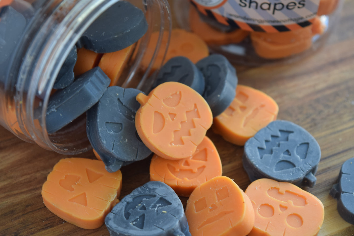 Jack O Lantern Wax Melt Jar