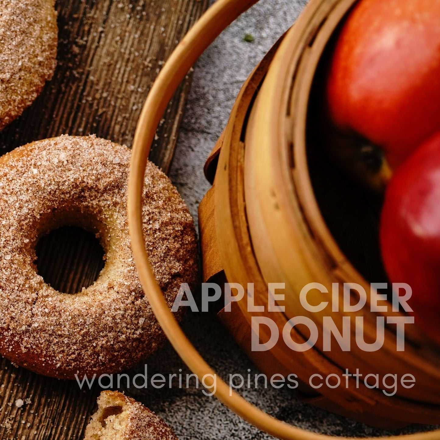 Apple Cider Donut Mason Jar Candle