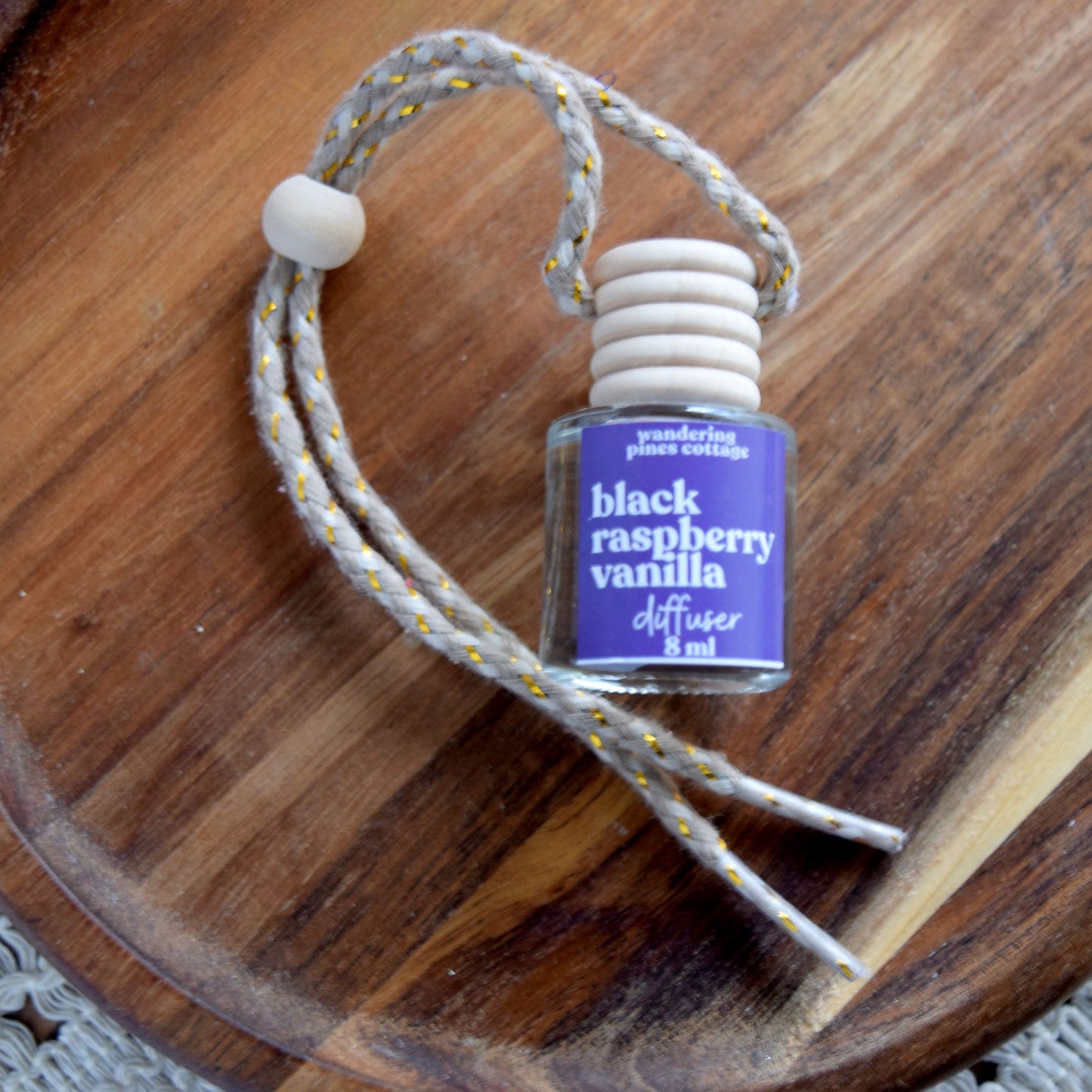 Black Raspberry Vanilla Hanging Car Diffuser