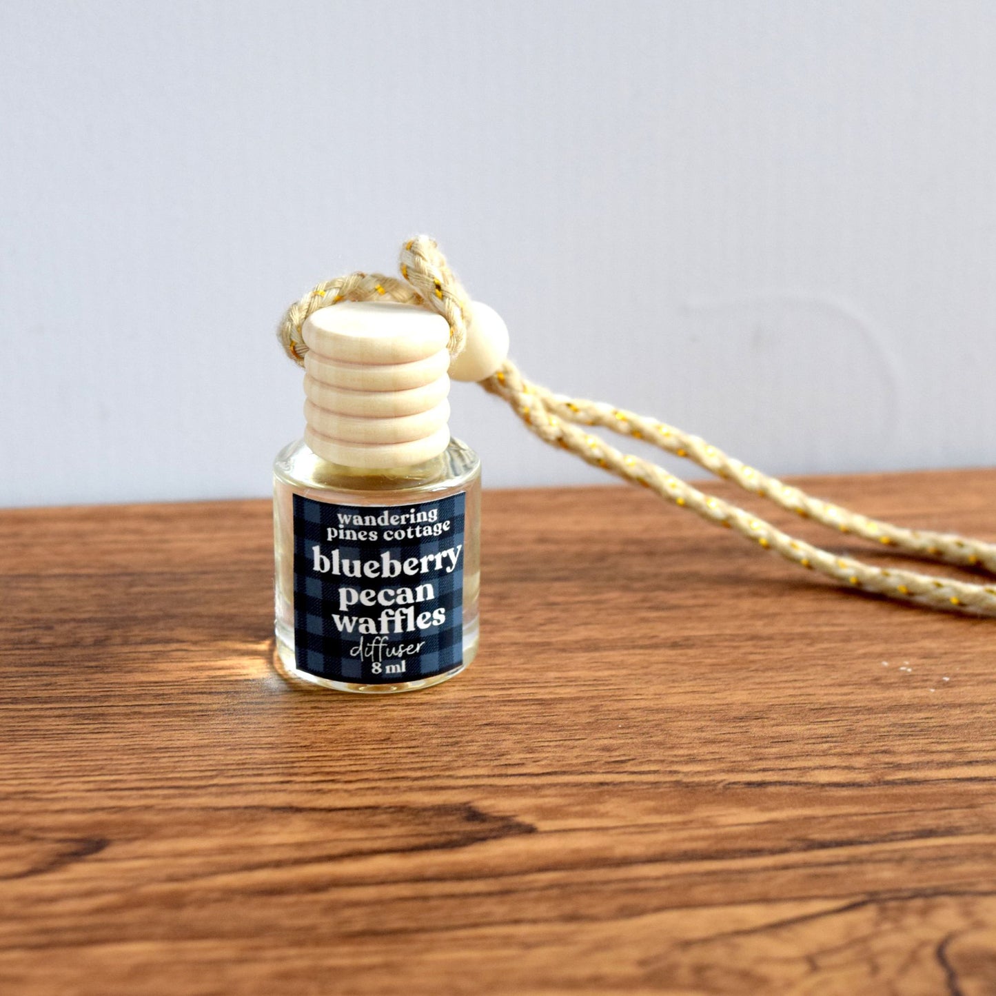 Blueberry Pecan Waffles Hanging Car Diffuser