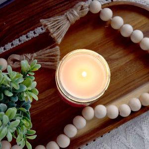 Cactus Flower Candle