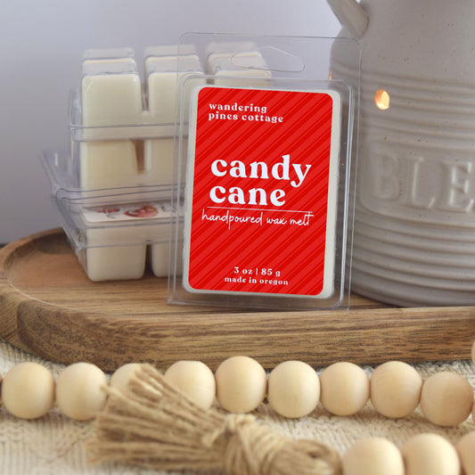 Candy Cane Wax Melt