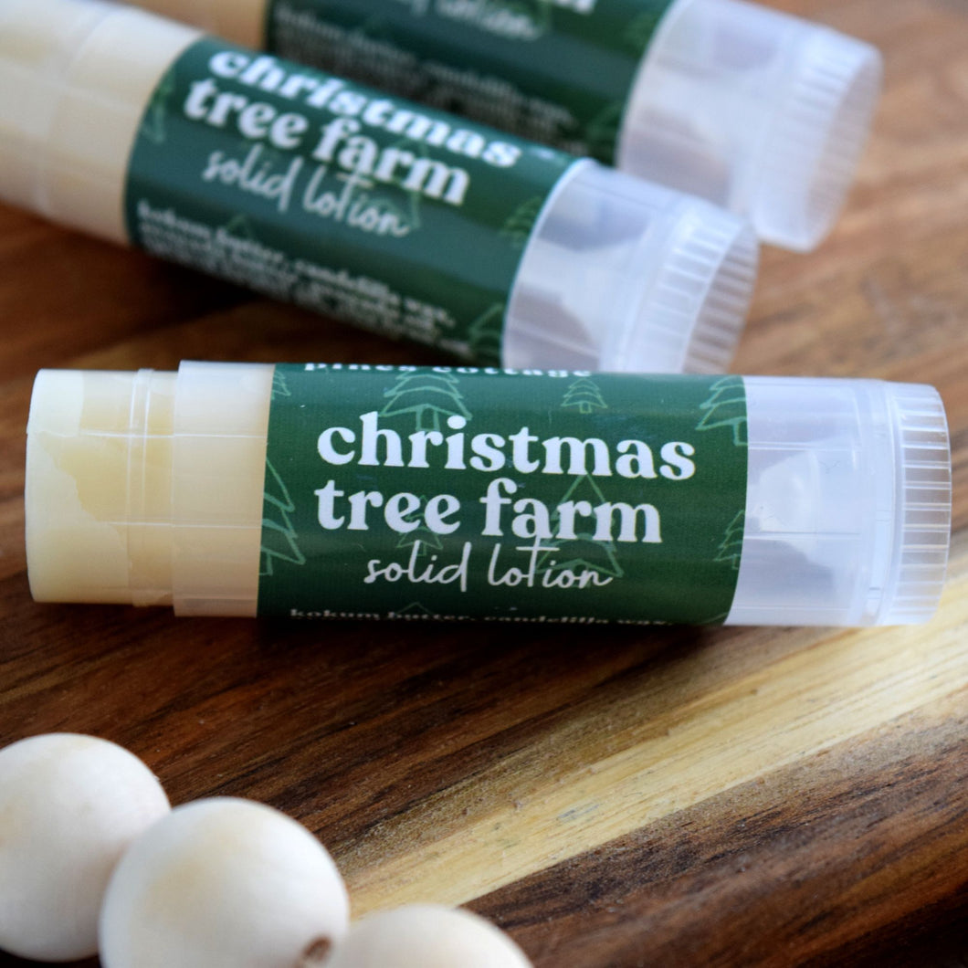 chrristmas tree farm solid body butter - wandering pines cottage