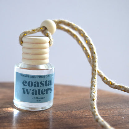 coastal water hanging diffuser - wandering pines cottage