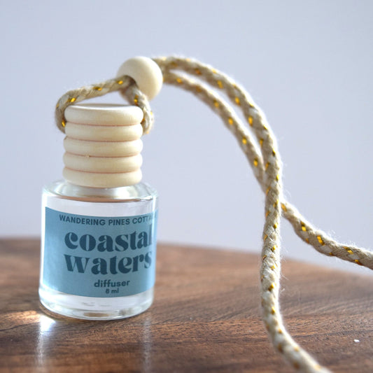coastal water hanging diffuser - wandering pines cottage