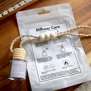 Cocoa Butter Cashmere Hanging Car Diffuser