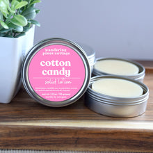 Load image into Gallery viewer, Cotton Candy Solid Lotion Tin