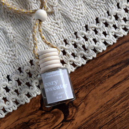 Cozy Sweater Hanging Car Diffuser