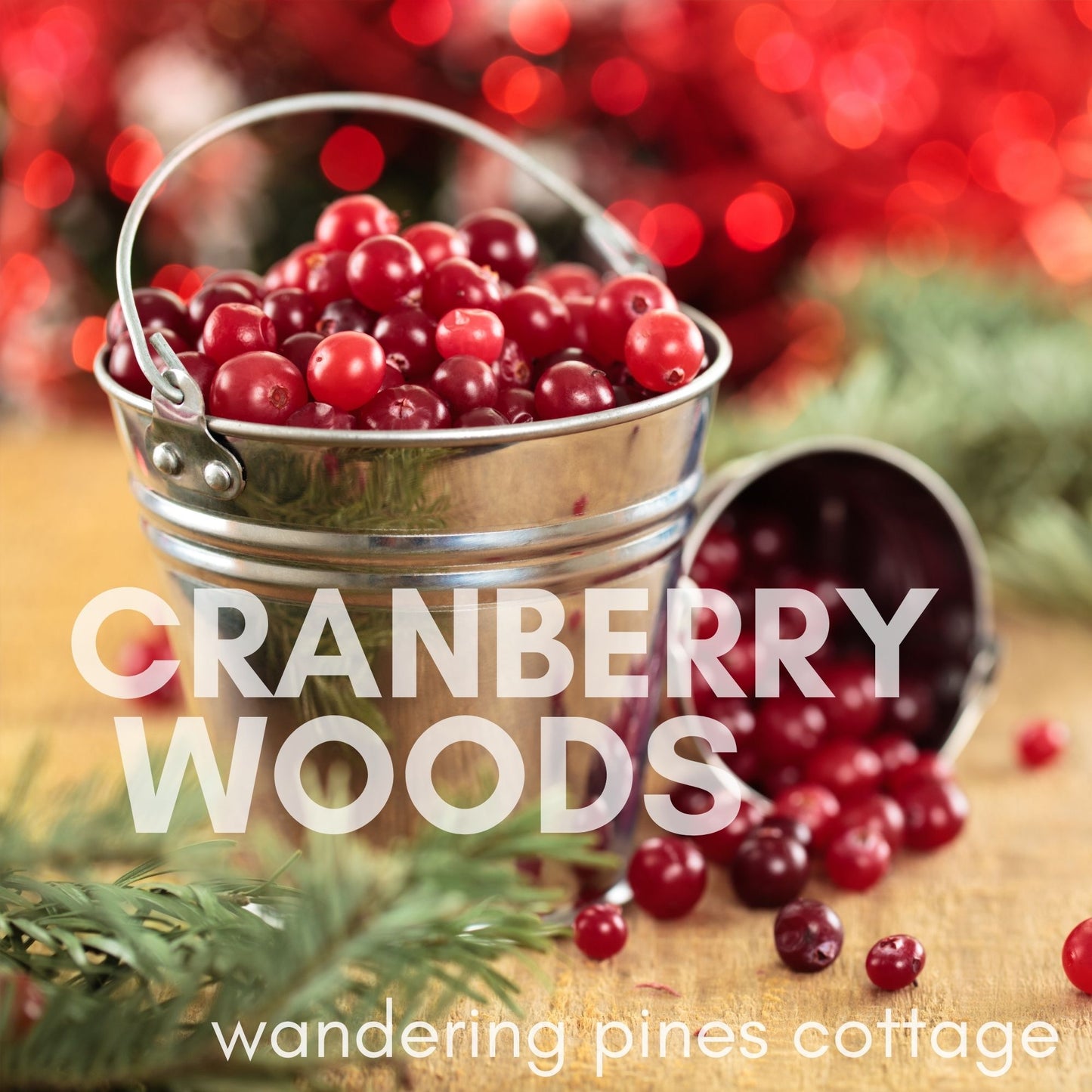 Cranberry Woods Mason Jar Candle