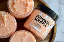 Load image into Gallery viewer, pumpkin souffle foaming sugar scrubs - wandering pines cottage