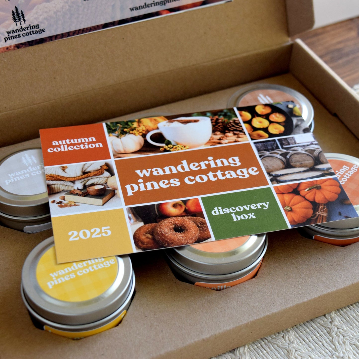 Autumn Fall Discovery Box Candles