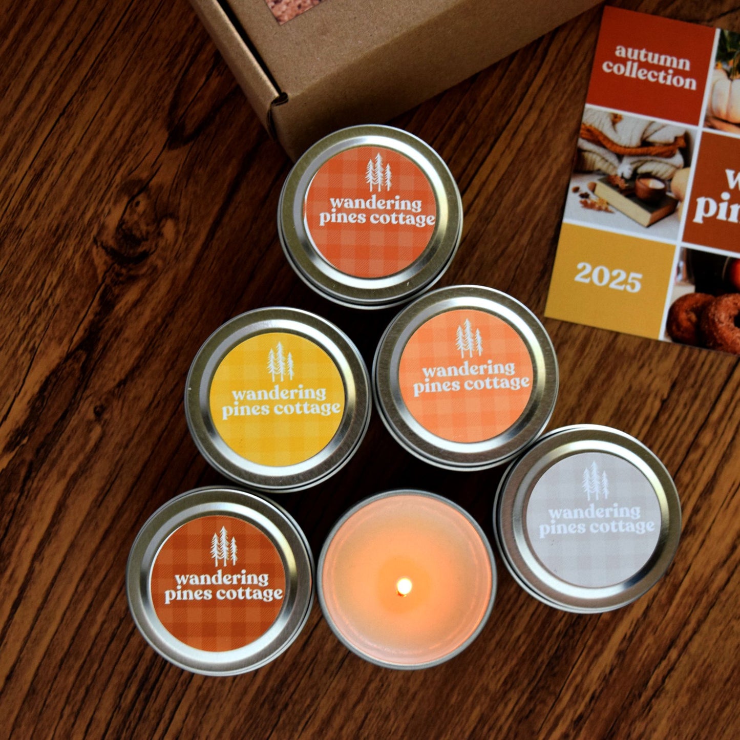 Autumn Fall Discovery Box Candles