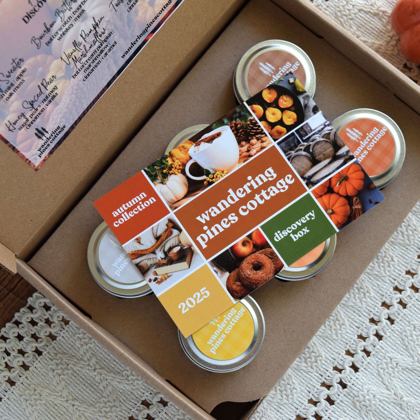 Autumn Fall Discovery Box Candles