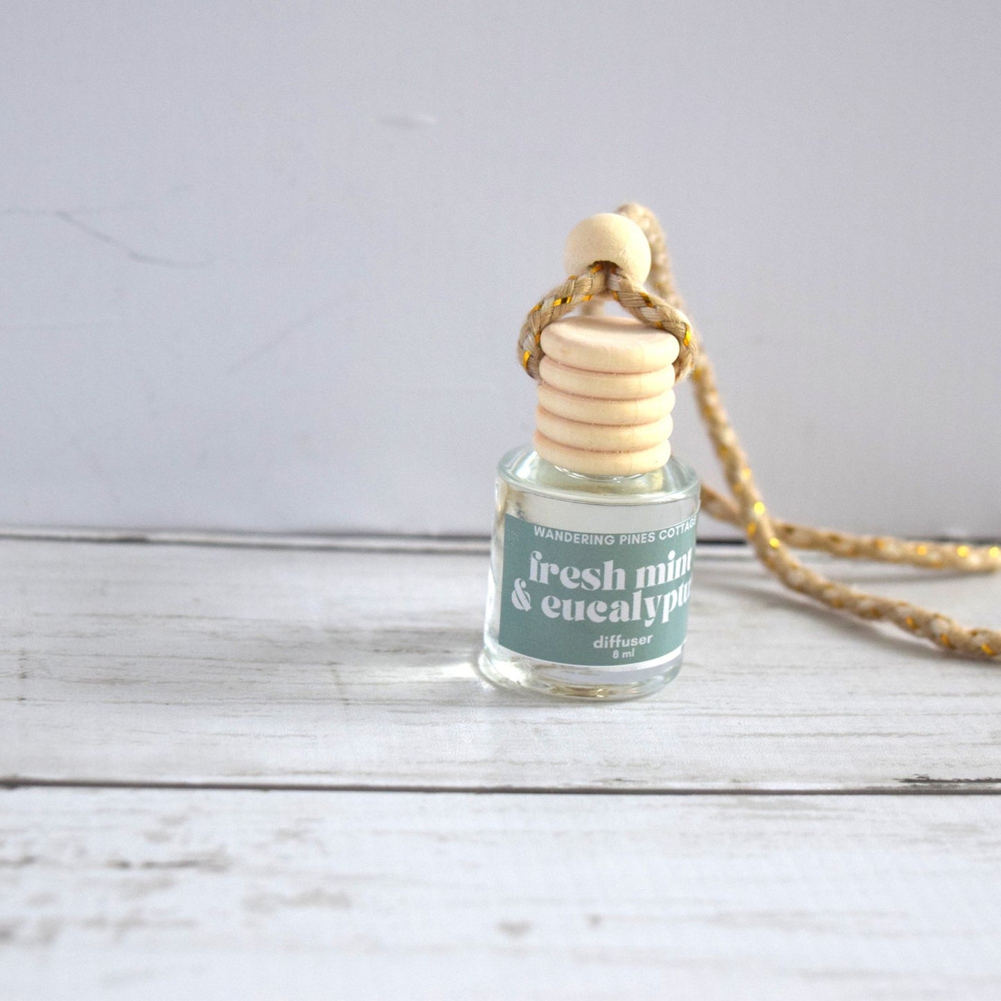 Fresh Mint and Eucalyptus Hanging Car Diffuser