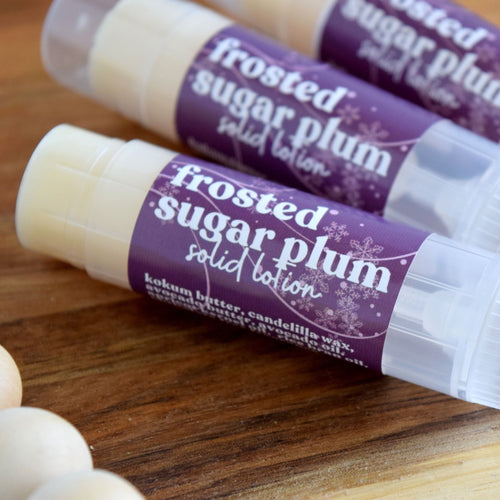 frosted sugar plum travel lotion - wandering pines cottage